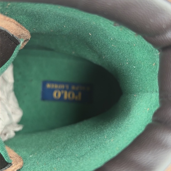 Polo Ralph Lauren Andres 3 brown leather boots size 12 D - Picture 9 of 9